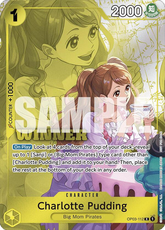 Charlotte Pudding (Winner Pack 2024 Oct.-Dec.) [OP-PR - OP03-112]