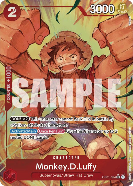 Monkey.D.Luffy (OP01-024) (Alternate Art) [PRB-01 - OP01-024]