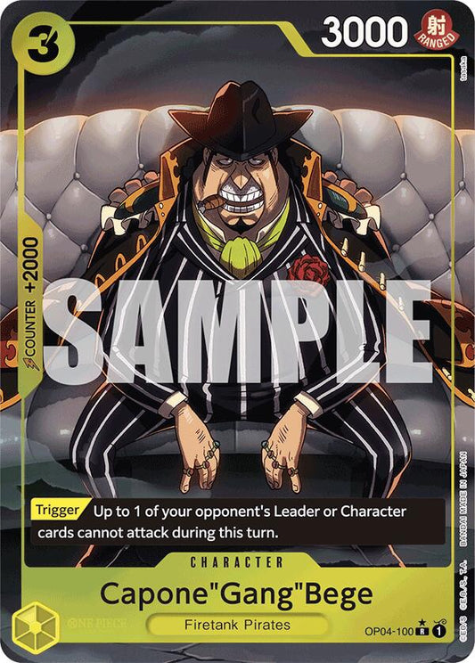 Capone"Gang"Bege (OP04-100) (Alternate Art) [PRB-01 - OP04-100]