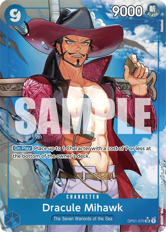 Dracule Mihawk (OP01-070) (Alternate Art) [PRB-01 - OP01-070]