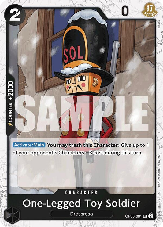 One-Legged Toy Soldier (Jolly Roger Foil) [PRB-01 - OP05-081]