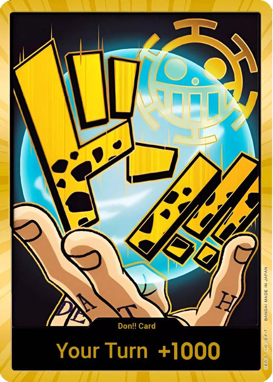 DON!! Card (Trafalgar Law) (Gold)