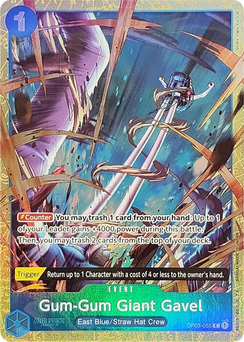 Gum-Gum Giant Gavel (Premium Card Collection -Best Selection Vol. 2-) [OP-PR - OP03-055]