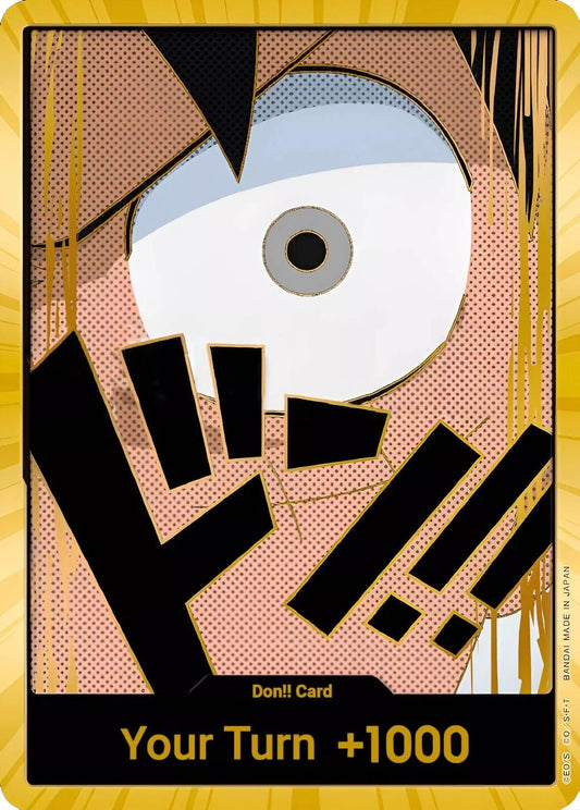 DON!! Card (Luffy) (Gold)