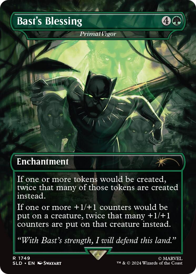 Bast's Blessing - Primal Vigor (Rainbow Foil)