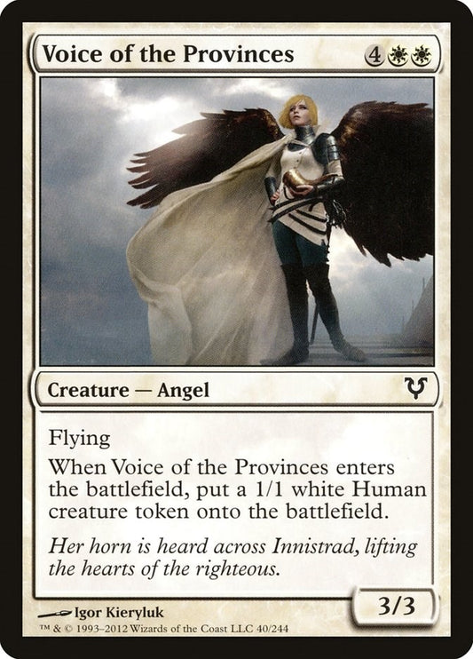 Voice of the Provinces [AVR - 40]