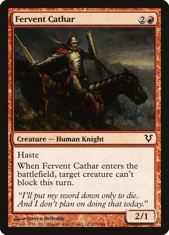 Fervent Cathar [AVR - 135]