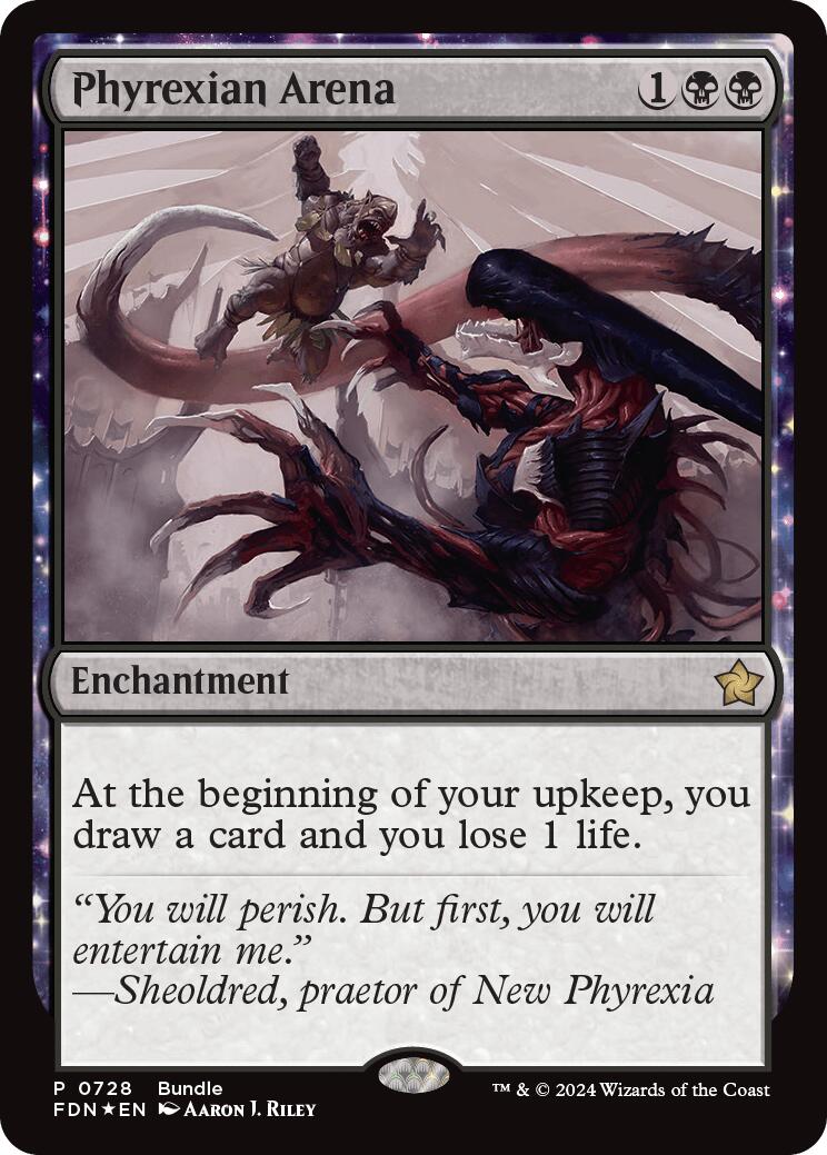 Phyrexian Arena (FDN Bundle)