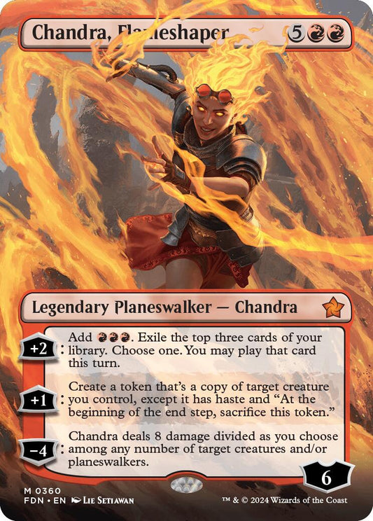 Chandra, Flameshaper (Borderless) [FDN - 360]