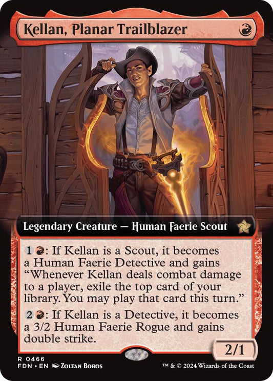 Kellan, Planar Trailblazer (Extended Art) [FDN - 466]