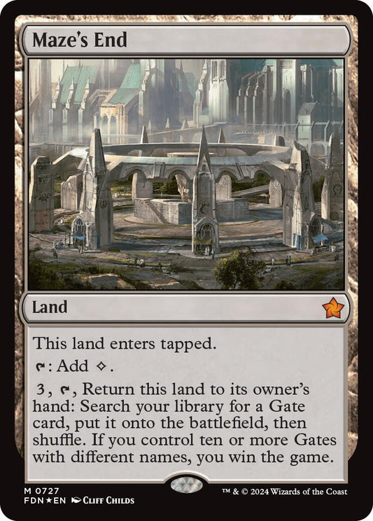 Maze's End