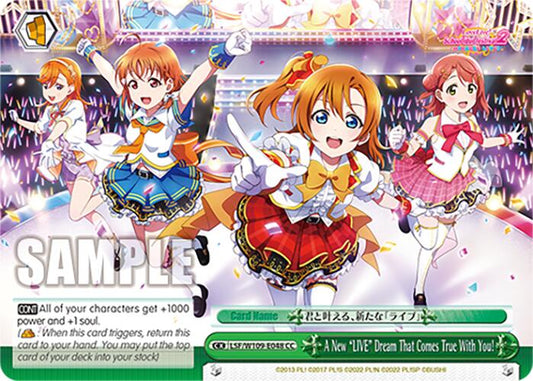 A New "LIVE" Dream That Comes True With You! [SIF - LSF/W109-E048 CC]