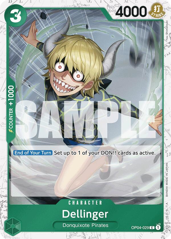 Dellinger (Jolly Roger Foil) [PRB-01 - OP04-029]