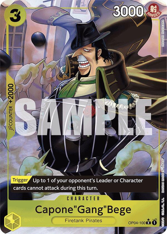 Capone"Gang"Bege (OP04-100) (Full Art) [PRB-01 - OP04-100]