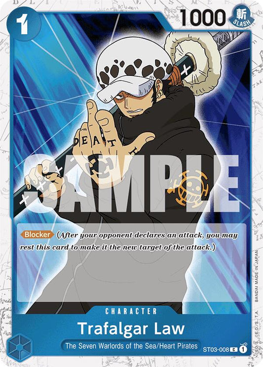 Trafalgar Law (ST03-008) (Jolly Roger Foil) [PRB-01 - ST03-008]