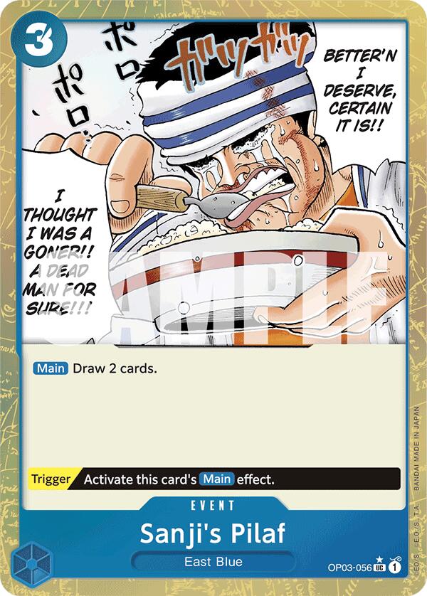Sanji's Pilaf (Textured Foil)