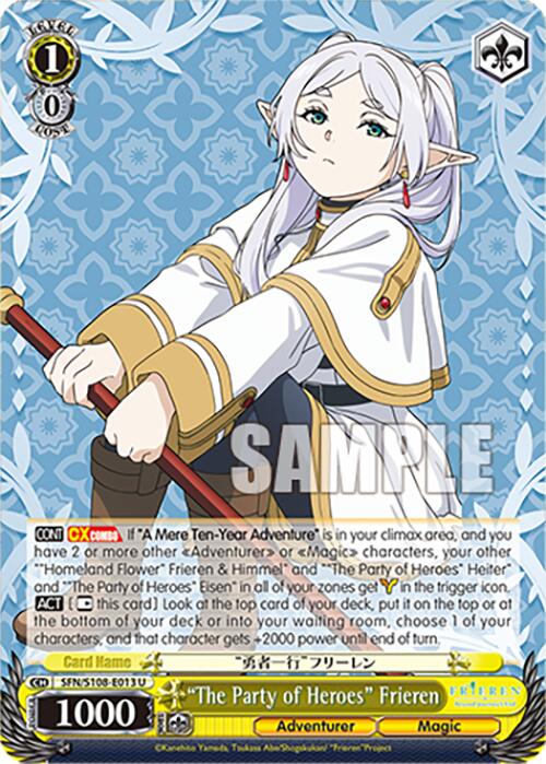 "The Party of Heroes" Frieren