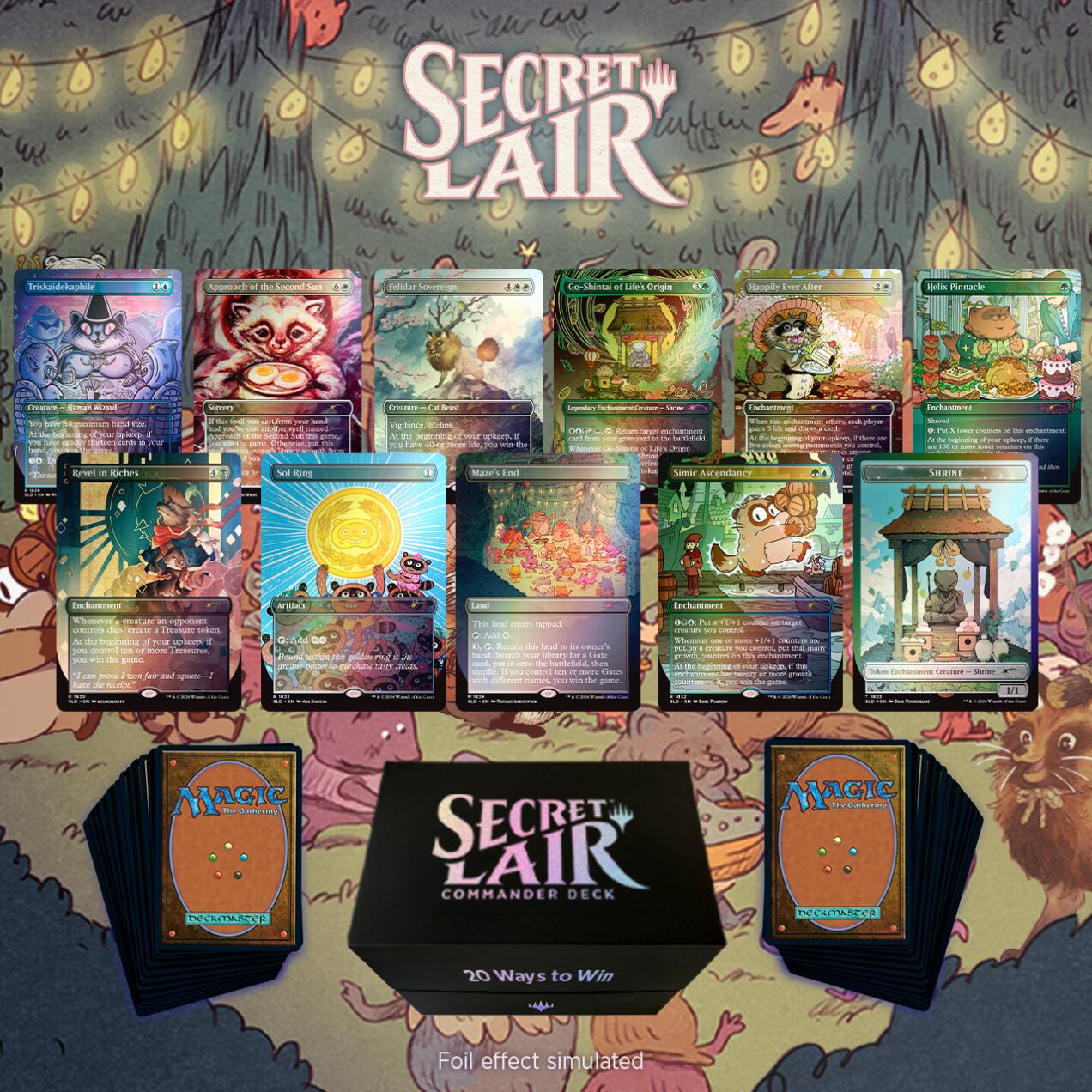 Secret Lair Commander Deck: 20 Ways to Win