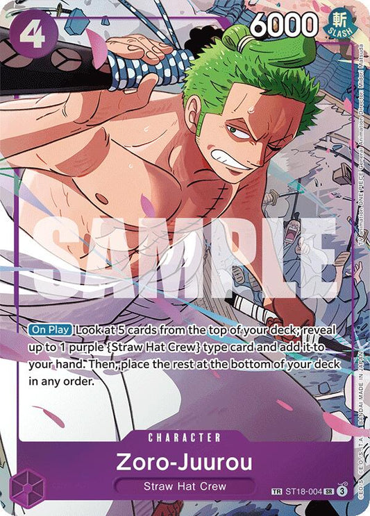 Zoro-Juurou (ST18-004) [OP09 - ST18-004]