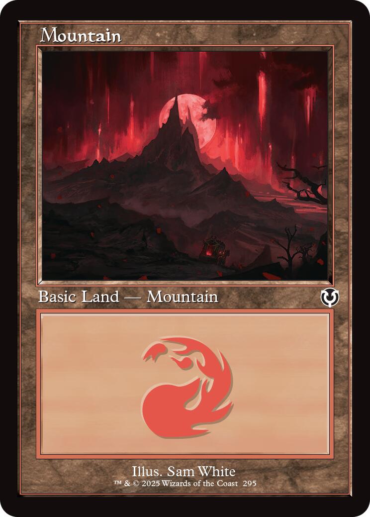 Mountain (295) (Retro Frame)