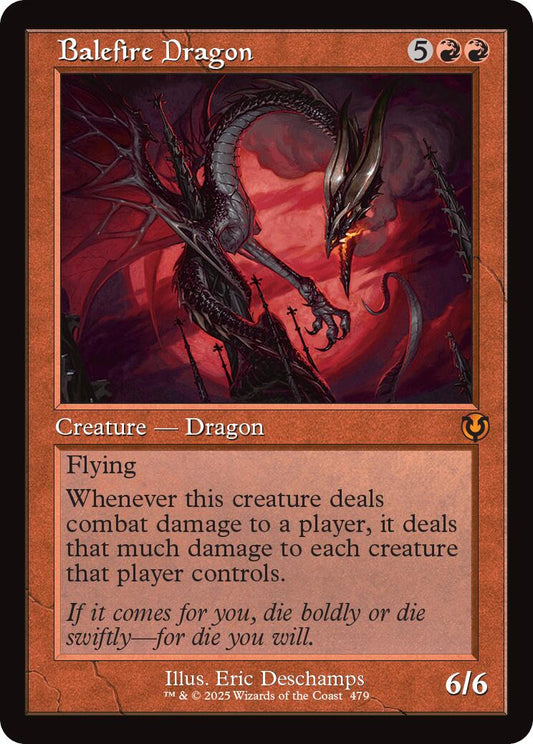 Balefire Dragon (Retro Frame) [INR - 479]