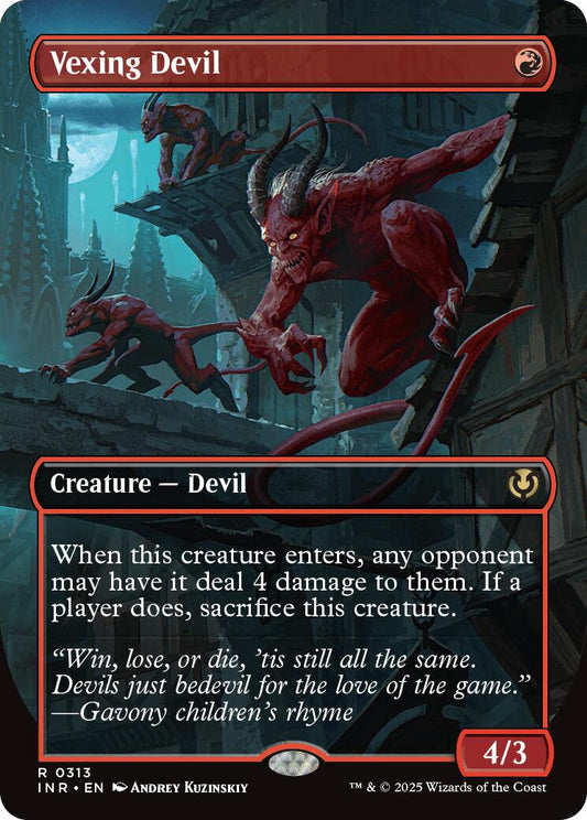 Vexing Devil (Borderless) [INR - 313]