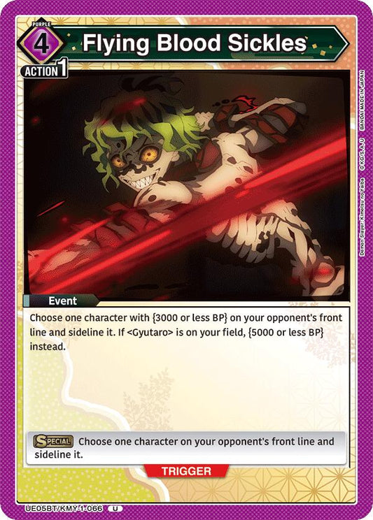 Flying Blood Sickles