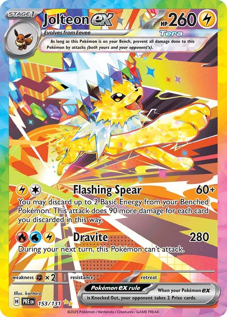 Jolteon ex - 153/131 [PRE - 153/131]