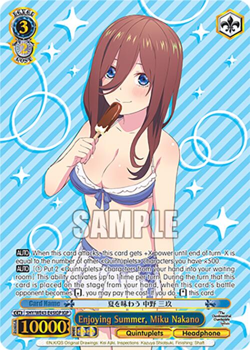 Enjoying Summer, Miku Nakano (IGP) [5HY - 5HY/WE43-E45IGP IGP]