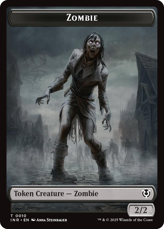 Zombie (0010) // Blood Double-Sided Token [INR - 10 // 21]