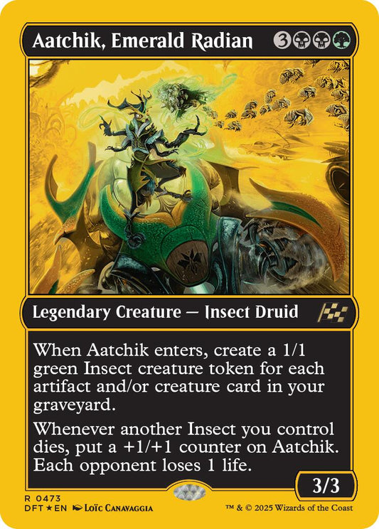 Aatchik, Emerald Radian (First-Place Foil) [DFT - 473]