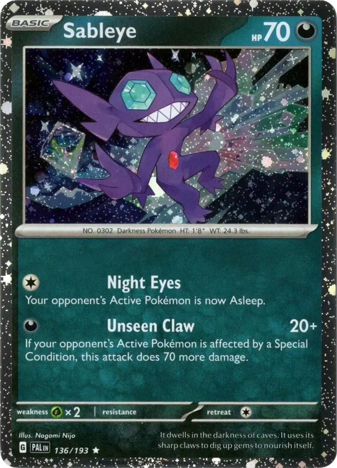 Sableye (Cosmos Holo)
