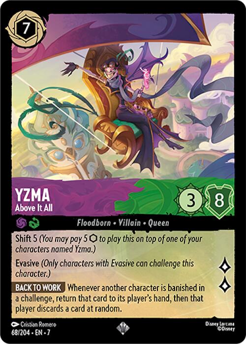 Yzma - Above It All