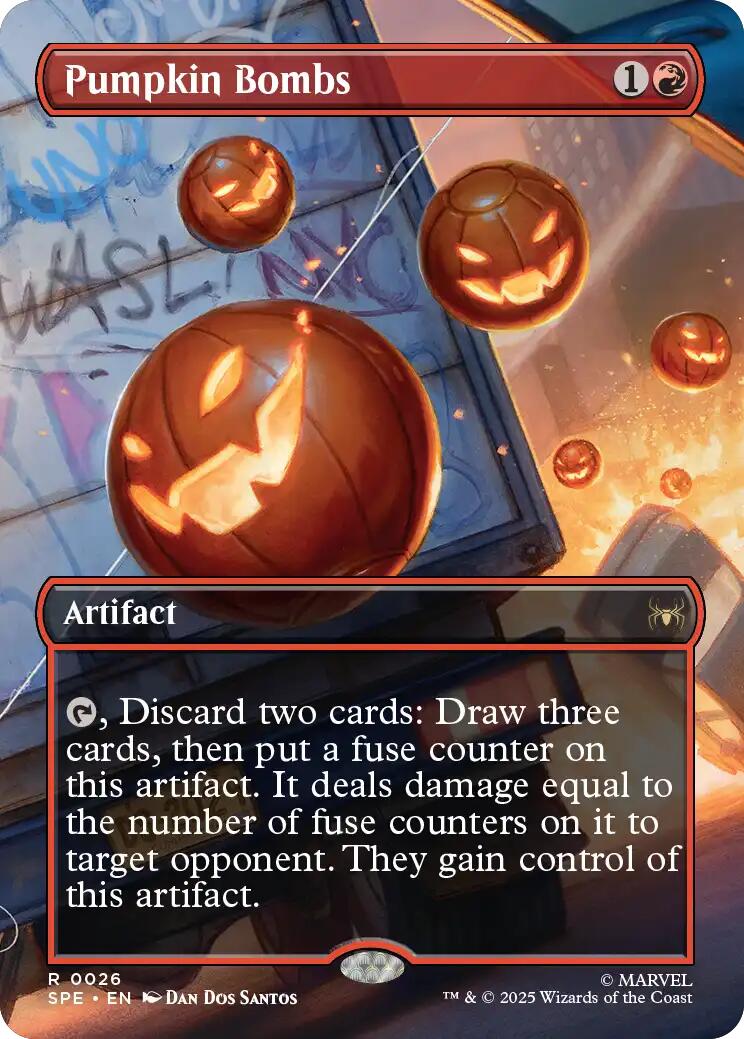 Pumpkin Bombs (Borderless)