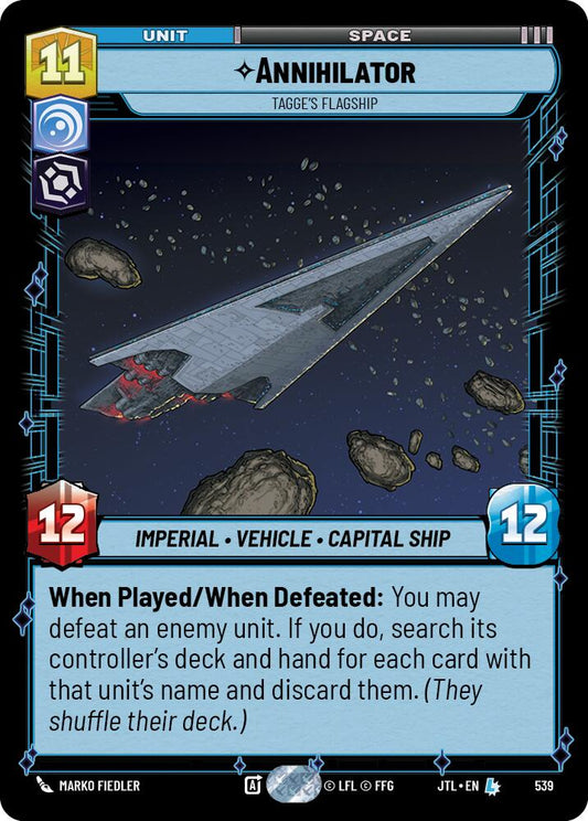 Annihilator - Tagge's Flagship (Foil)