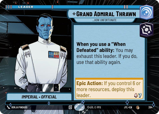 Grand Admiral Thrawn - ...How Unfortunate (Hyperspace)
