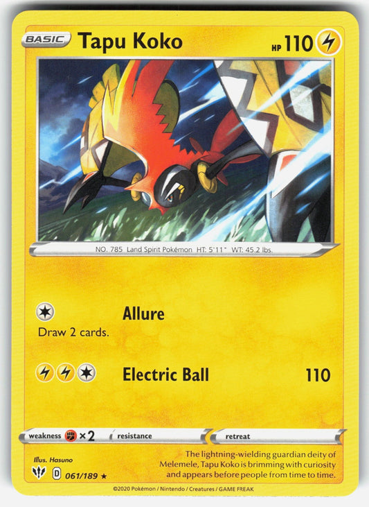 Tapu Koko - 061/189
