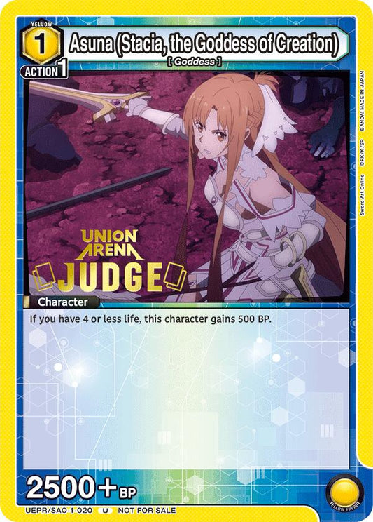 Asuna (Stacia, the Goddess of Creation) (Judge Pack)