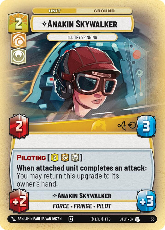 Anakin Skywalker - I'll Try Spinning (Foil)