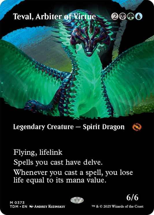 Teval, Arbiter of Virtue (Borderless)