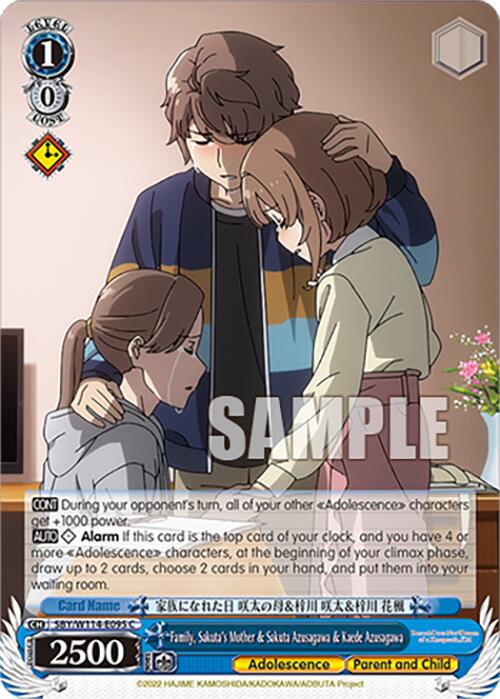 Family, Sakuta's Mother & Sakuta Azusagawa & Kaede Azusagawa