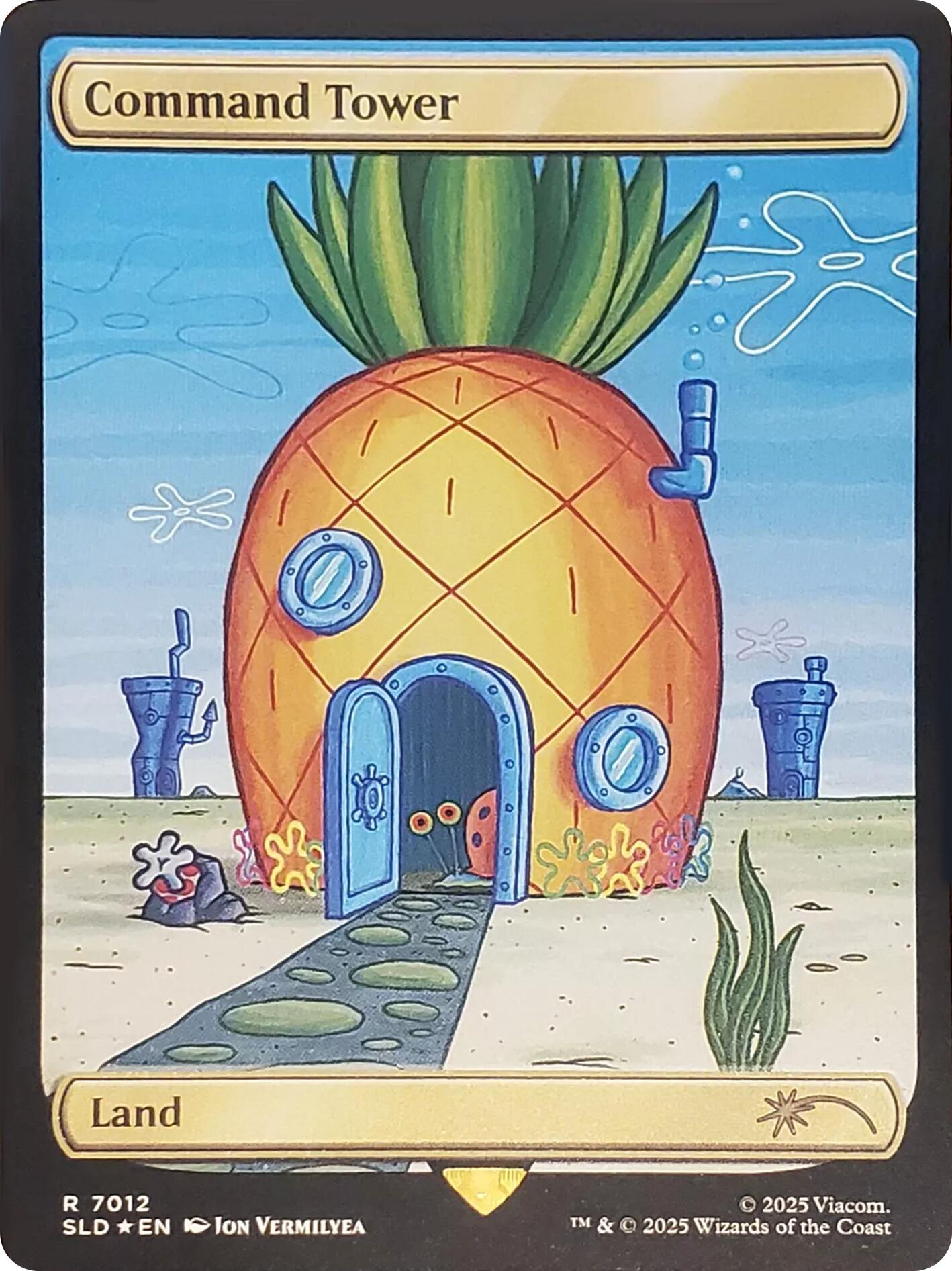 Command Tower (7012) (Rainbow Foil)