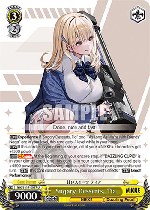 Sugary Desserts, Tia