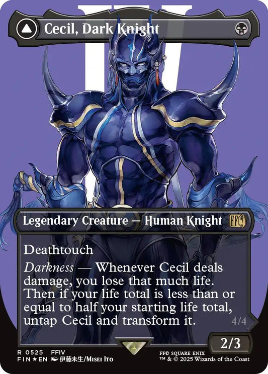 Cecil, Dark Knight (Borderless) (Surge Foil)