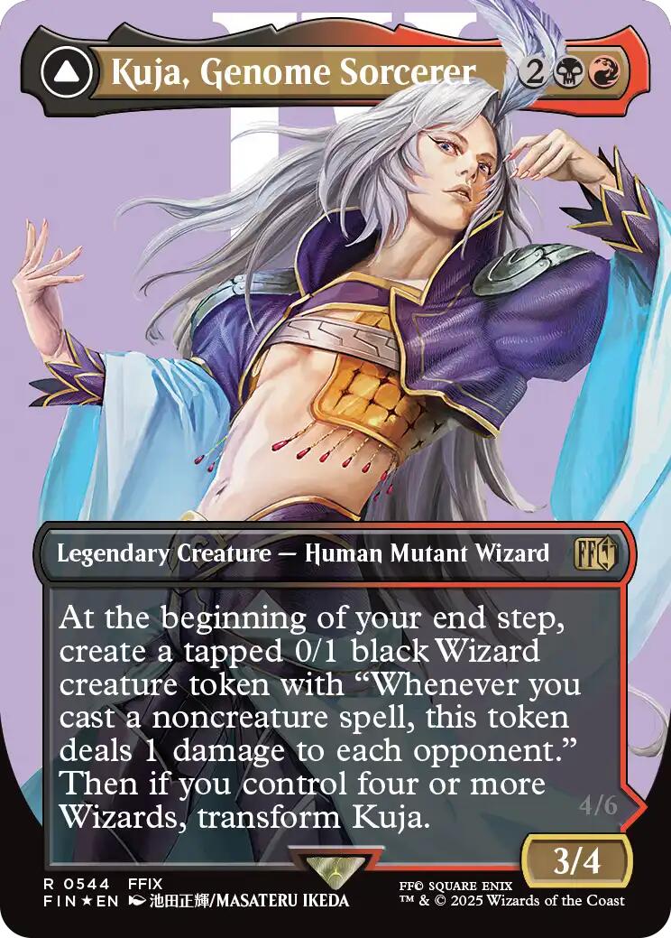 Kuja, Genome Sorcerer (Borderless) (Surge Foil)