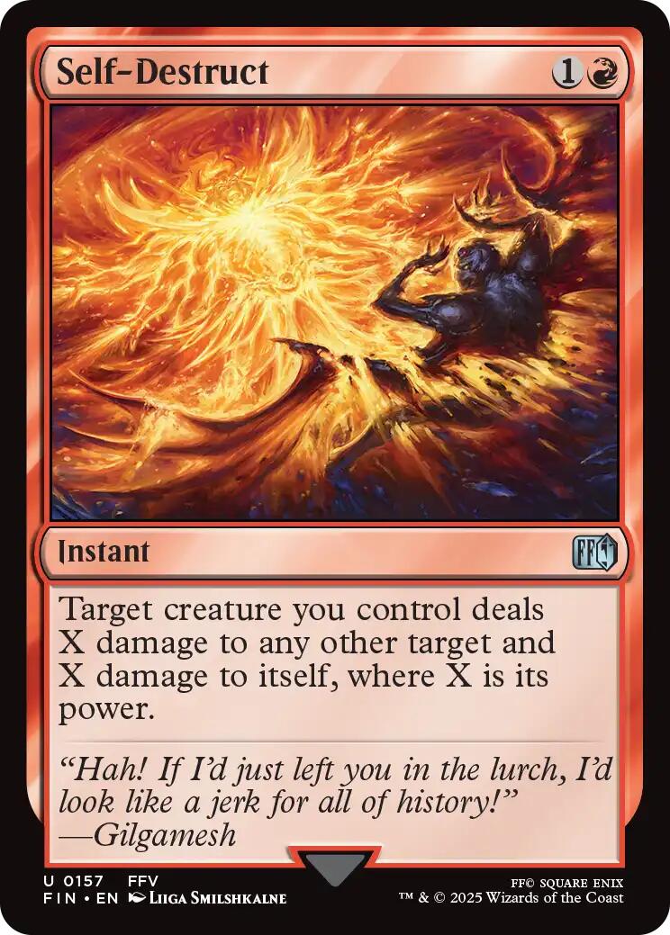 Self-Destruct