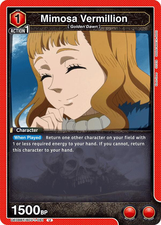 Mimosa Vermillion (091)