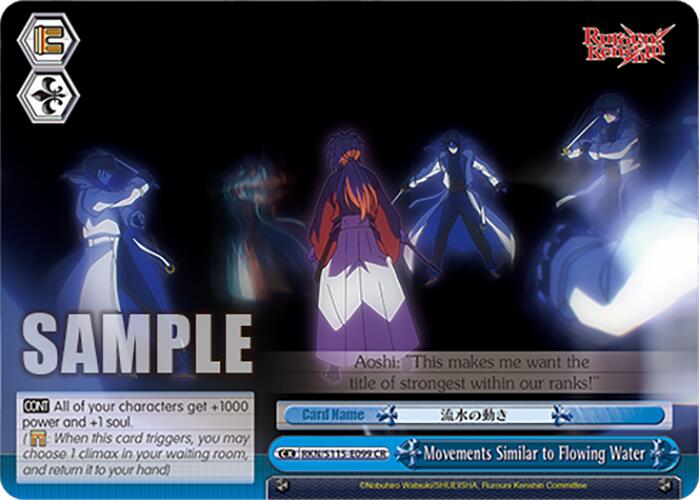 Movements Similar to Flowing Water