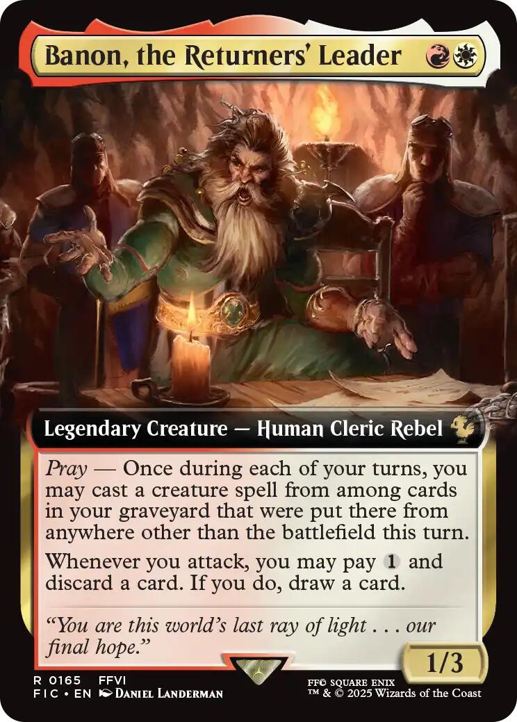 Banon, the Returners' Leader (Extended Art)