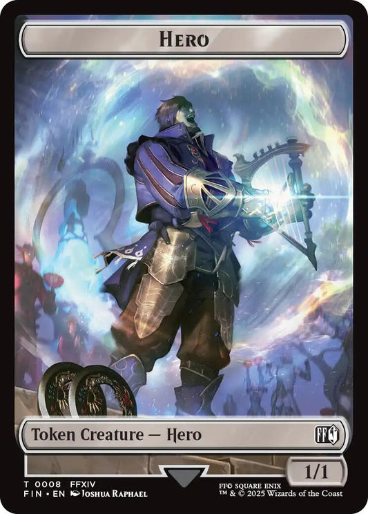 Hero (0008) // Frog Double-Sided Token